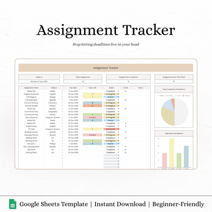 Assignment Tracker