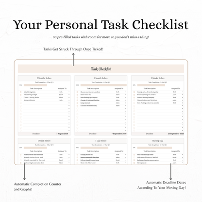 Moving Checklist