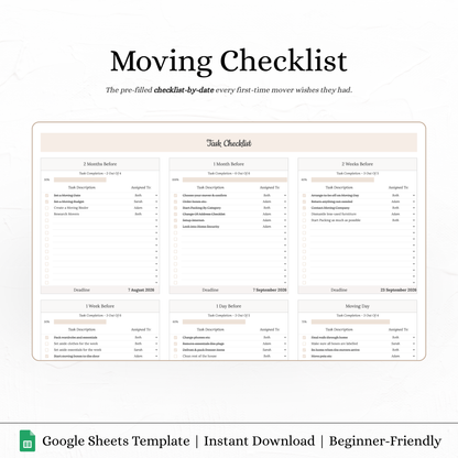 Moving Checklist