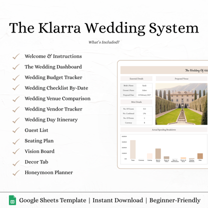 The Klarra Wedding System