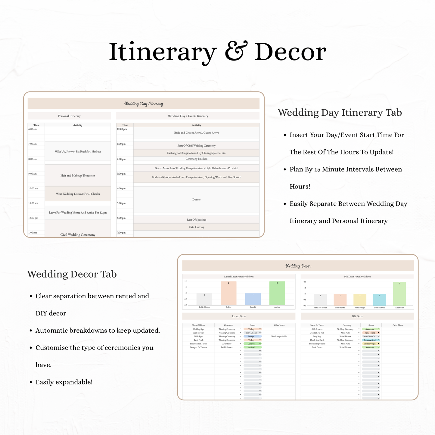 The Klarra Wedding System