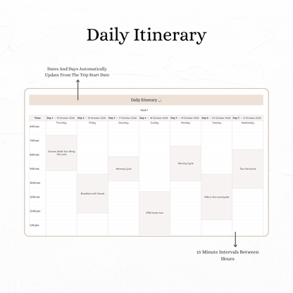The Ultimate Travel Planner