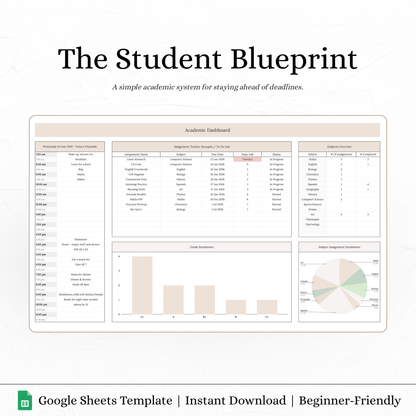 The Student Blueprint