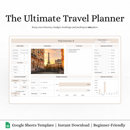 The Ultimate Travel Planner